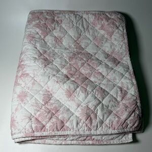 Set of Two Cabbages & Roses London King Sized Quilted Pillowcases